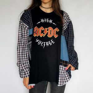 Лонгслив AC-DC 1 (unisex) ПРОДАНО