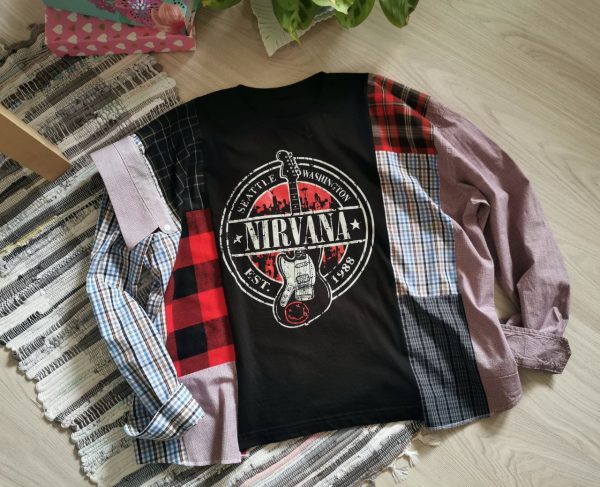 Лонгслив Nirvana (unisex) ПРОДАНО — изображение 5