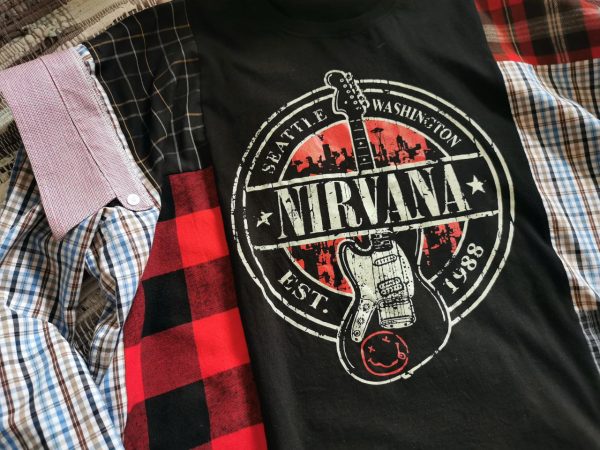 Лонгслив Nirvana (unisex) ПРОДАНО — изображение 6