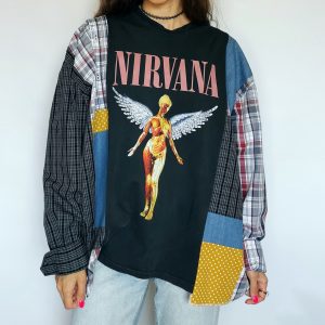 Лонгслив Nirvana unisex ПРОДАНО