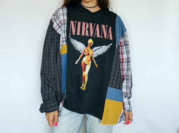 Лонгслив Nirvana unisex ПРОДАНО