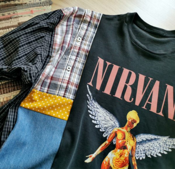 Лонгслив Nirvana unisex ПРОДАНО — изображение 5