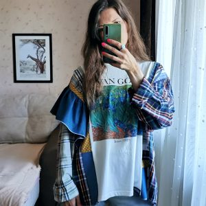 Лонгслив Van Gogh "Irises" ПРОДАНО