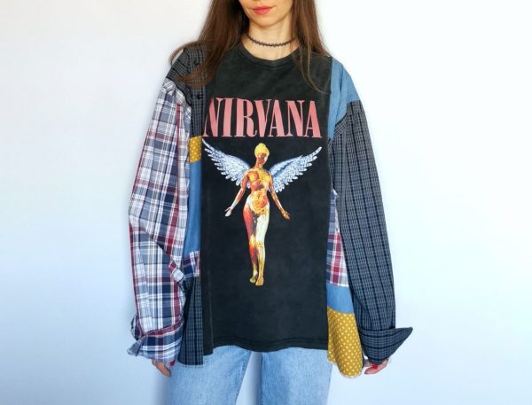 Лонгслив "Nirvana" unisex — изображение 5