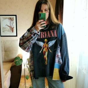 Лонгслив "Nirvana" unisex