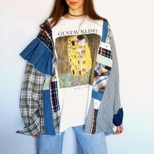 Лонгслив Gustav Klimt "the kiss"