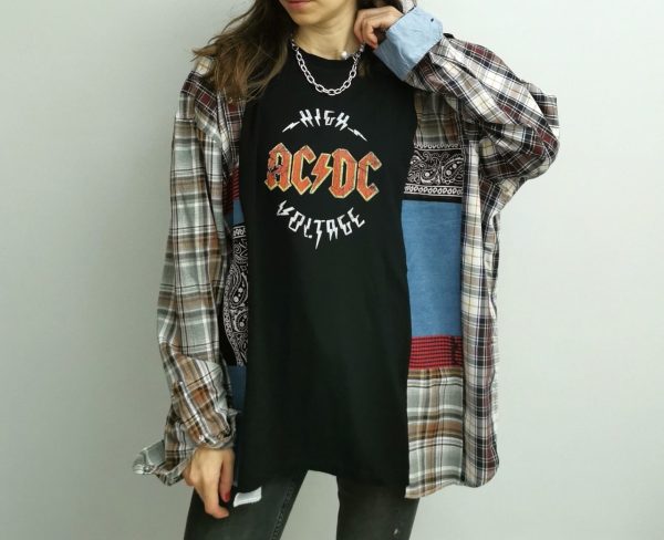 Лонгслив AC-DC  (unisex) ПРОДАНО — изображение 4