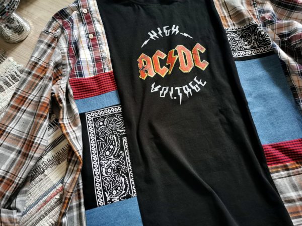Лонгслив AC-DC  (unisex) ПРОДАНО — изображение 3