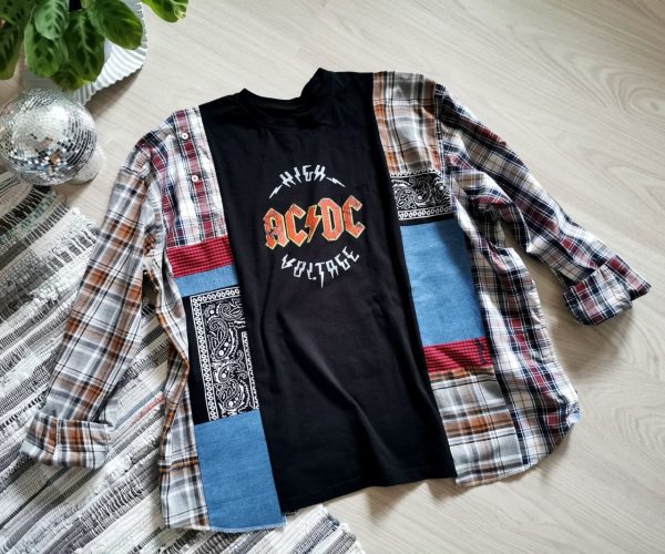Лонгслив AC-DC  (unisex) ПРОДАНО — изображение 2