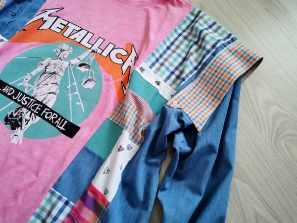 Лонгслив "Metallica pink" — изображение 4