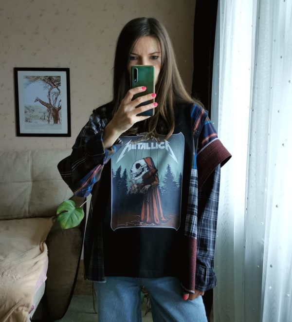 Лонгслив Metallica unisex — изображение 4