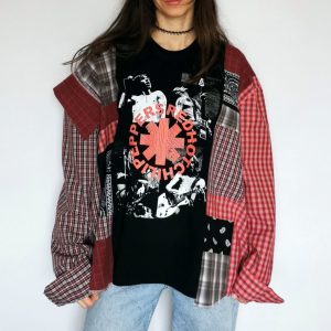 Лонгслив "Red Hot Chili Peppers"  unisex