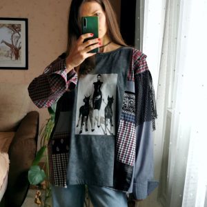 Лонгслив "Доберманы"