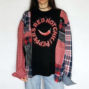 Лонгслив "Red Hot Chili Peppers"  unisex