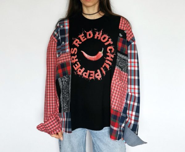 Лонгслив "Red Hot Chili Peppers"  unisex