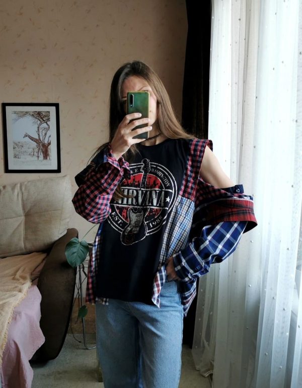 Лонгслив "Nirvana"  unisex — изображение 7