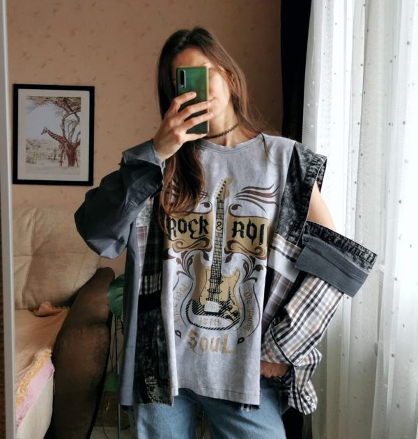 Лонгслив "Rock & Roll"  unisex — изображение 5