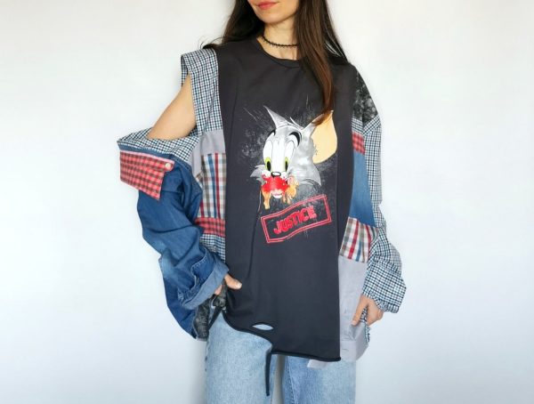 Лонгслив "justice"  unisex