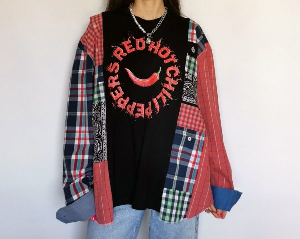 Лонгслив "Red Hot Chili Peppers"  unisex — изображение 7