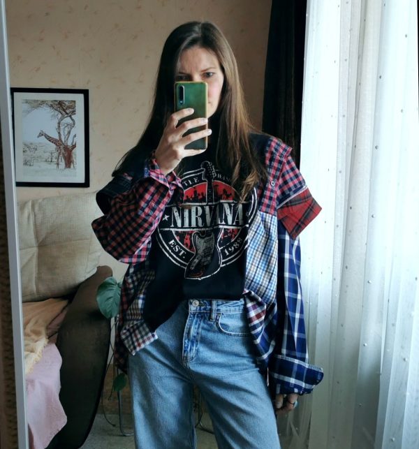 Лонгслив "Nirvana"  unisex — изображение 3