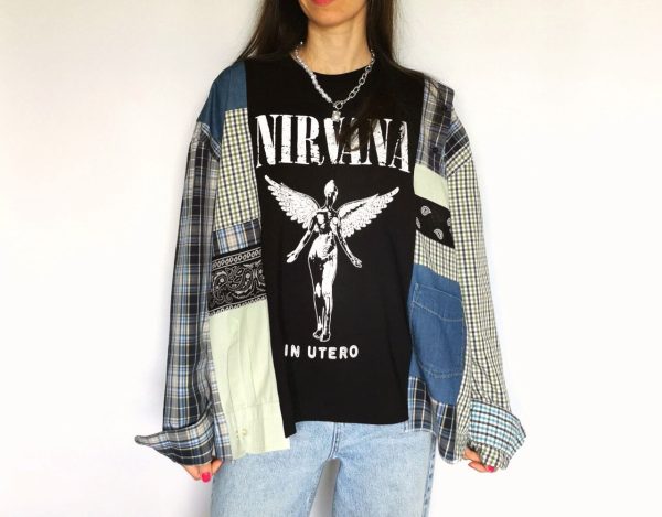 Лонгслив "Nirvana"  unisex — изображение 8