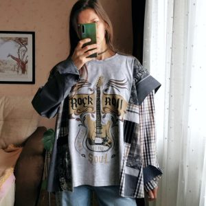 Лонгслив "Rock & Roll"  unisex