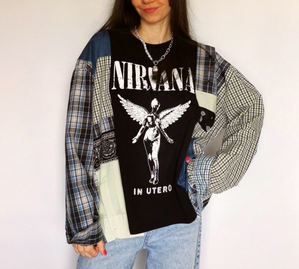 Лонгслив "Nirvana"  unisex